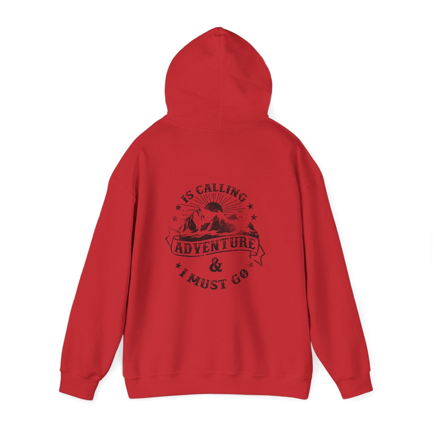 Adventure Awaits Unisex Hooded Sweatshirt for Outdoor Lovers