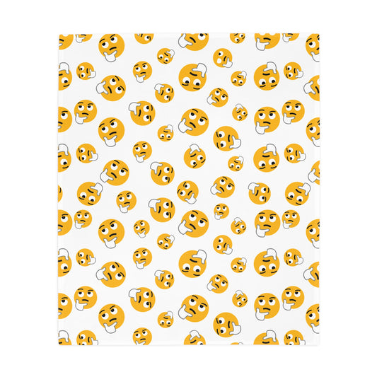 Meow Cat Photo Plush Fleece Blanket — Retro Red Graphic Pattern for Cat Lovers