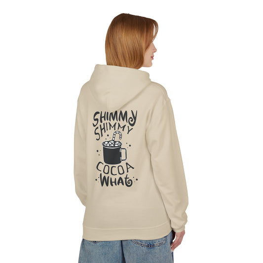 Shimmy Shimmy Cocoa What Hoodie – Cozy Hot Chocolate Graphic Hoodie