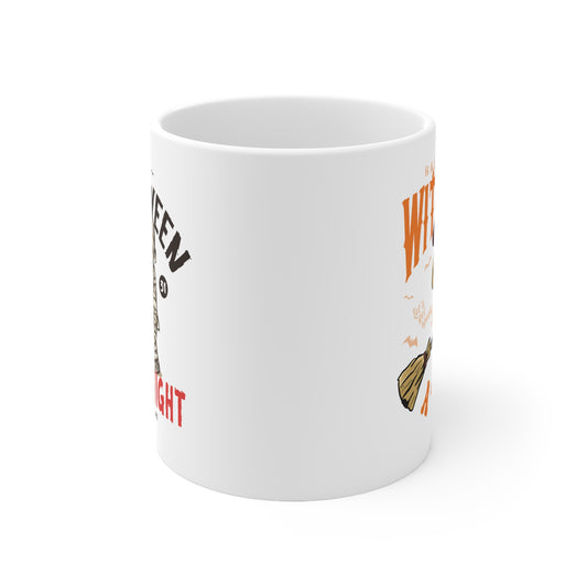 Halloween Zombie Night Ceramic Mug — 'Zombie Night' 11oz Coffee Cup