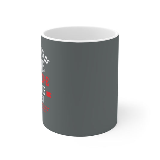 Ceramic Mug — "At the Touch of Love Everyone Becomes a Poet" Inspirational Coffee Cup
