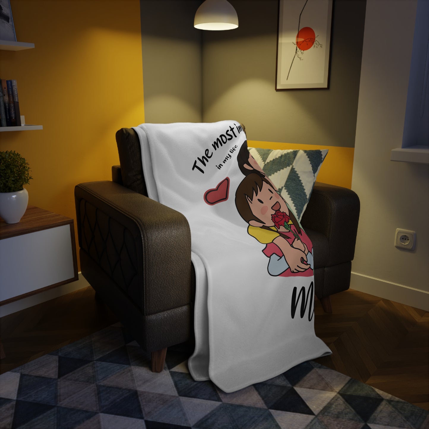 Family Fleece Throw - Heartwarming Blanket