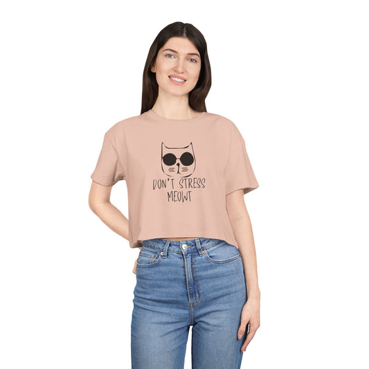 Cute Tea Lover Women's Crop Tee