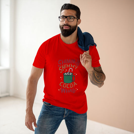 Shimmy Shimmy Cocoa What T‑Shirt — Funny Holiday Hot Cocoa Graphic Tee