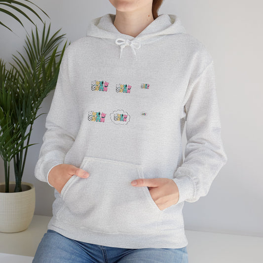 Kit-Tea Cat Hoodie — Cute Cat in Teacup Graphic Sweatshirt