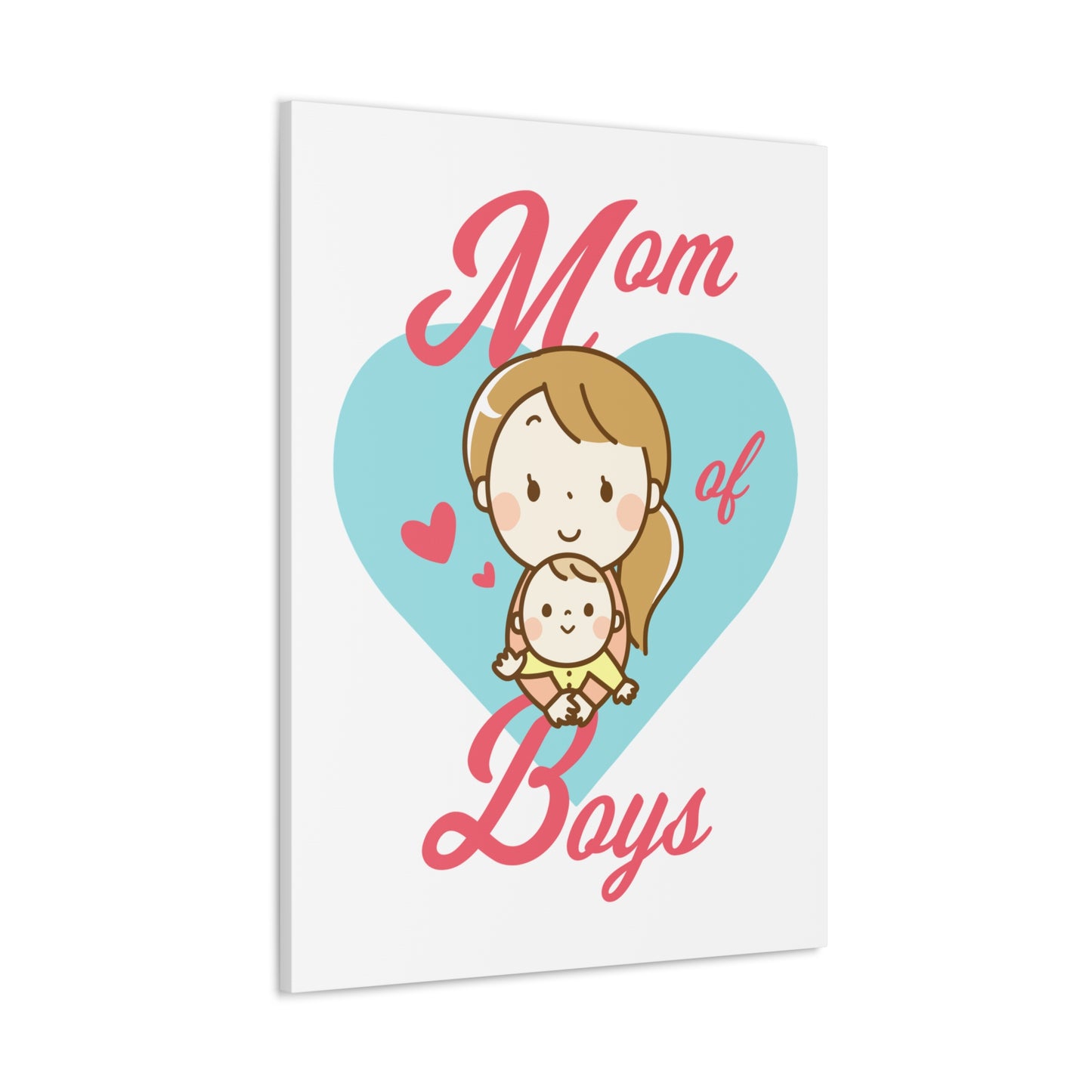 Mom of Boys Wall Art - Cute Nursery Decor