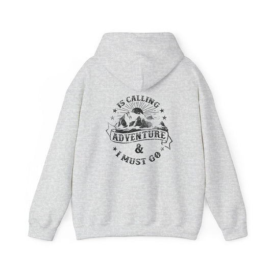 Adventure Awaits Unisex Hooded Sweatshirt for Outdoor Lovers