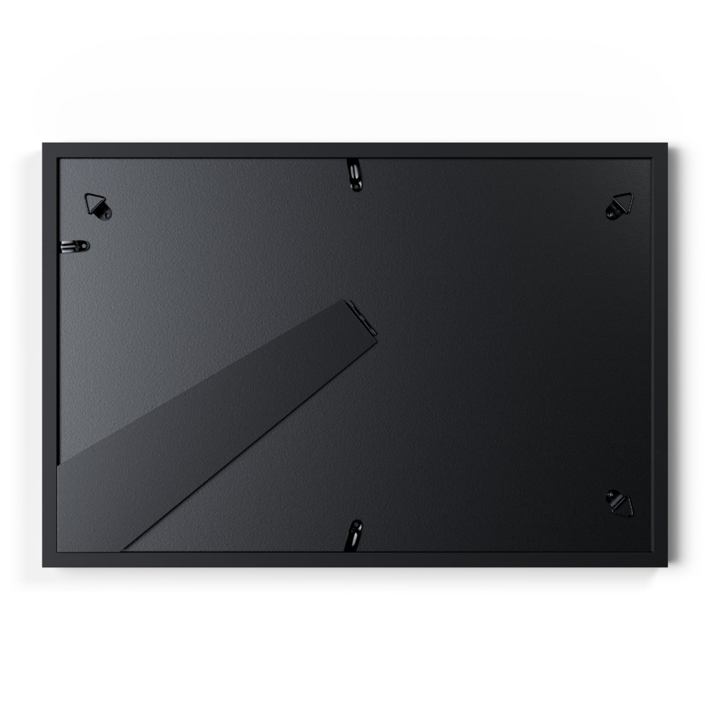 Framed Mom Poster — "The most important people" Family Illustration (Black Frame)