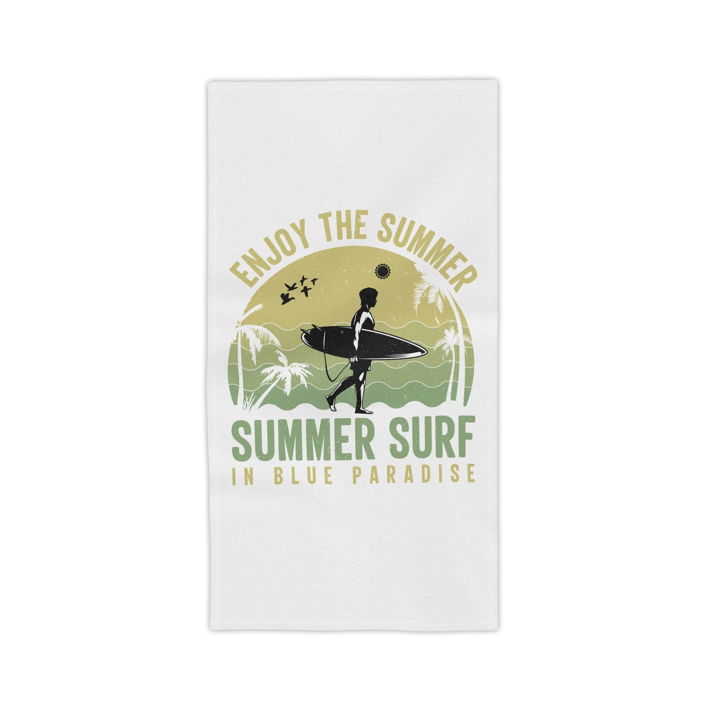 Summer Surf Beach Towels - Enjoy the Summer Towels for Beach Days