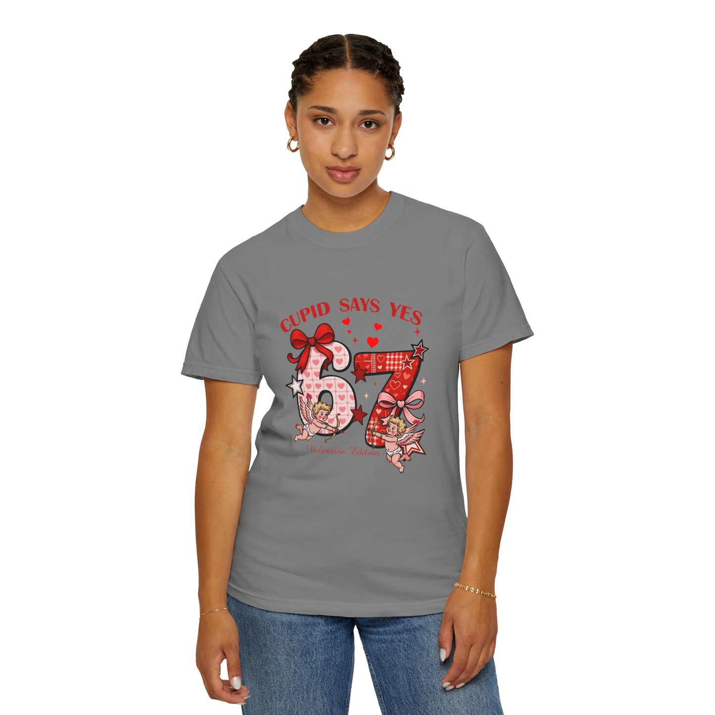 Valentine’s Cupid Says Yes 67 T-Shirt