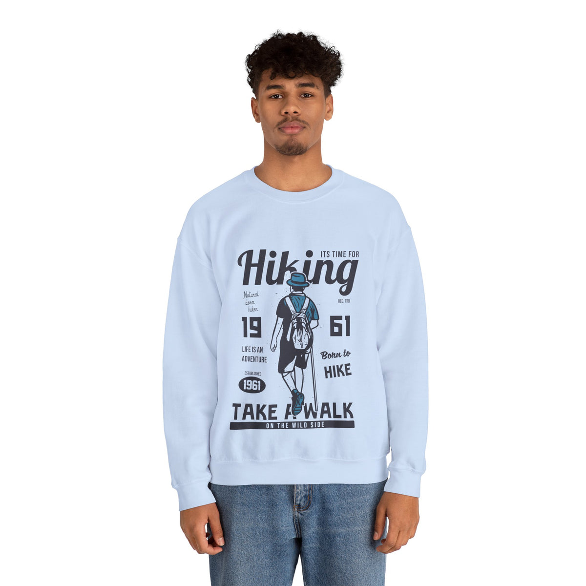 Vintage Hiking Adventure Sweatshirt