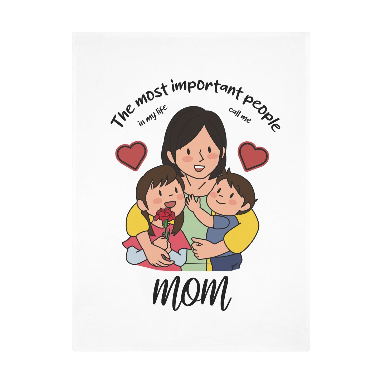 Family Fleece Throw - Heartwarming Blanket