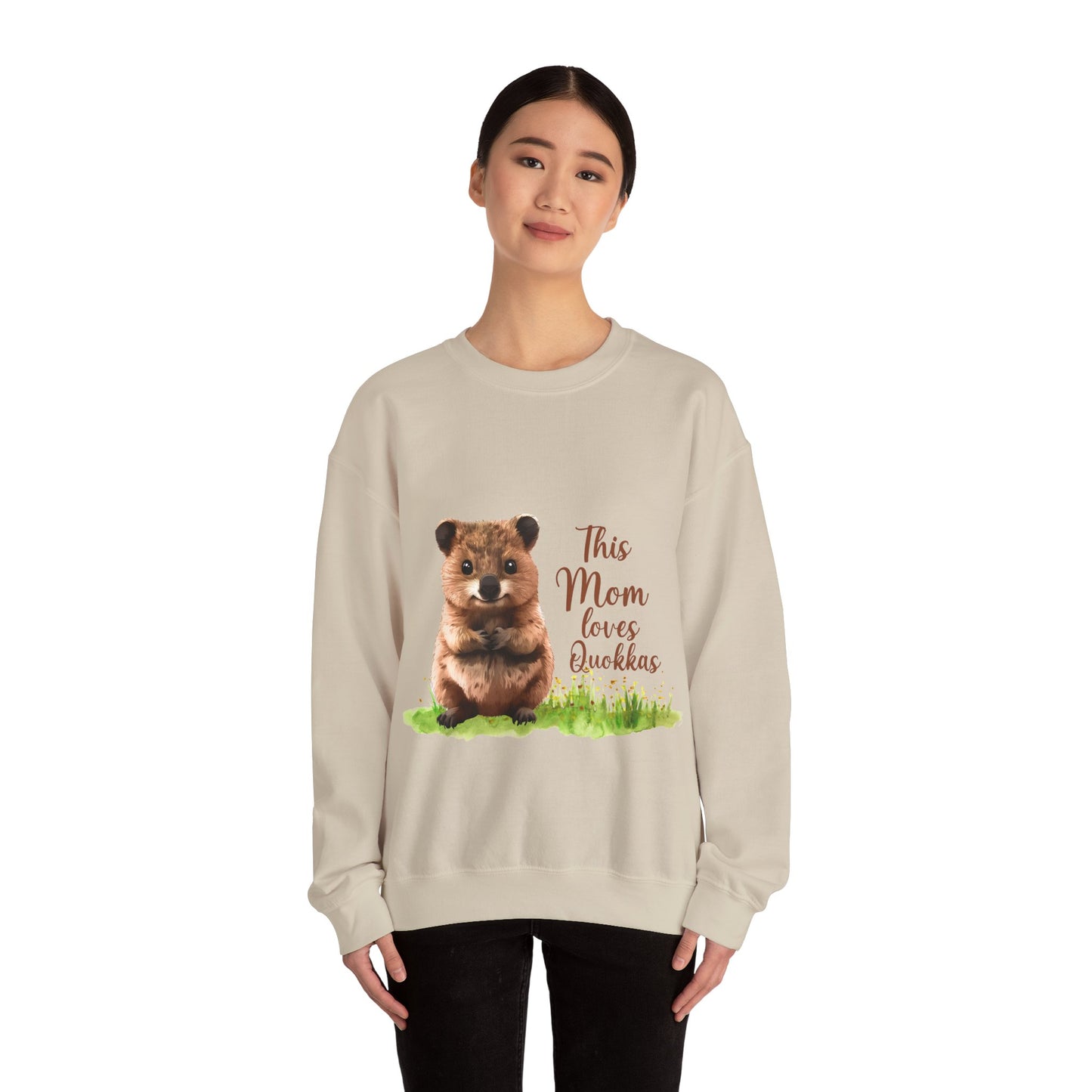 Cute Quokka Unisex Crewneck Sweatshirt
