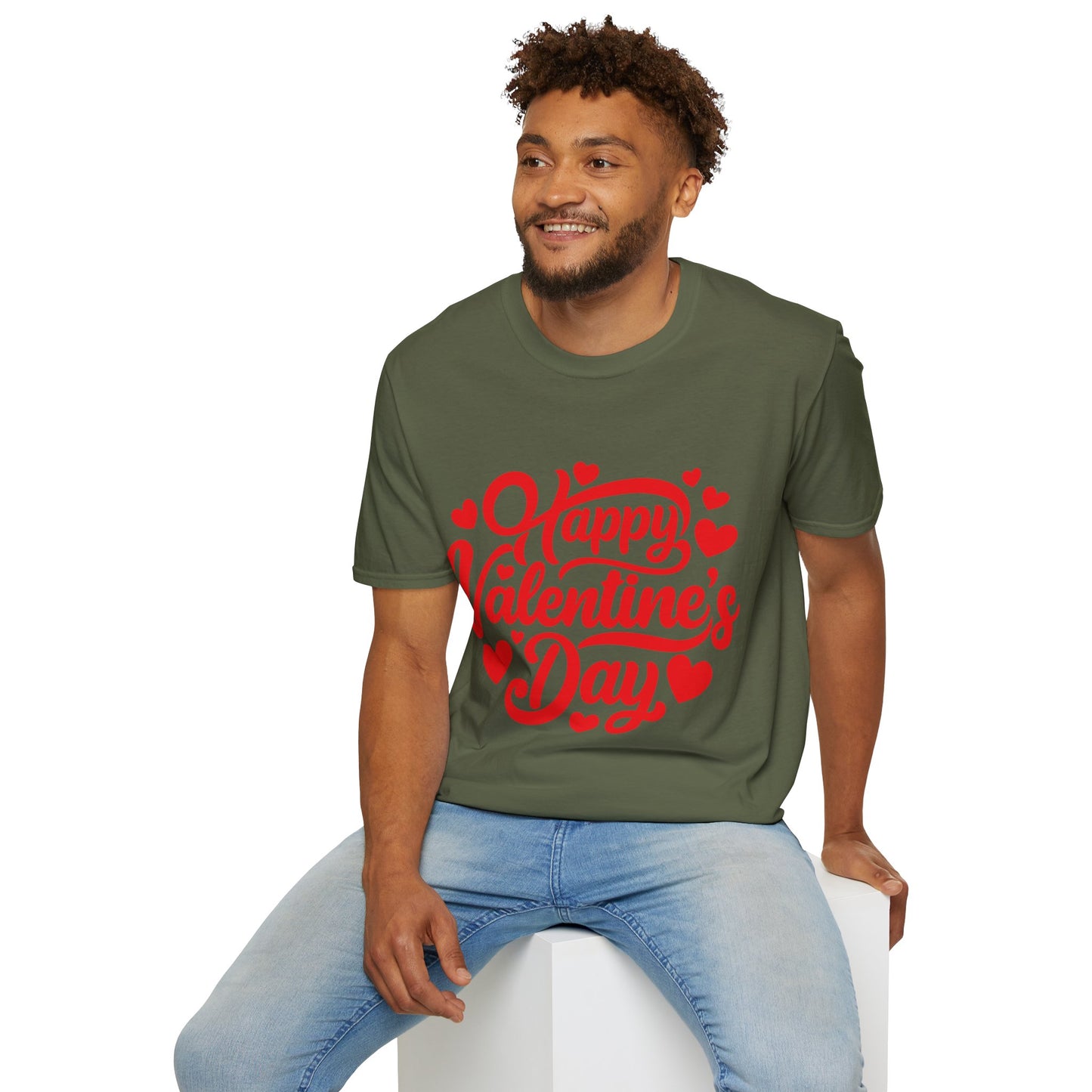 Unisex Softstyle T-Shirt - Happy Valentine's Day