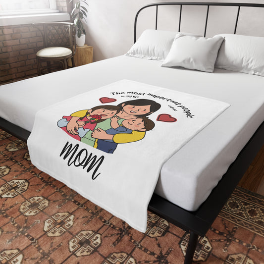 Family Fleece Throw - Heartwarming Blanket