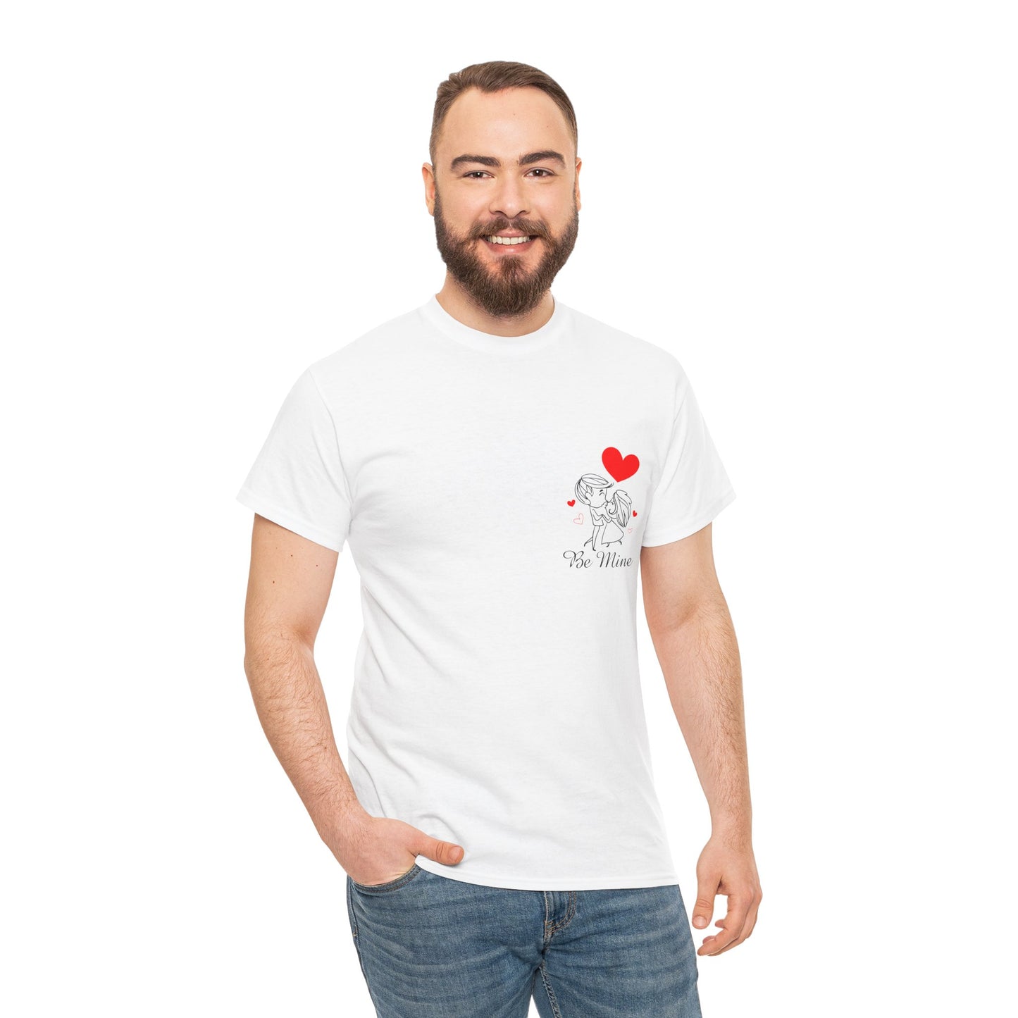 Dog Mom Tee – Cute Puppy Heart Graphic T-Shirt