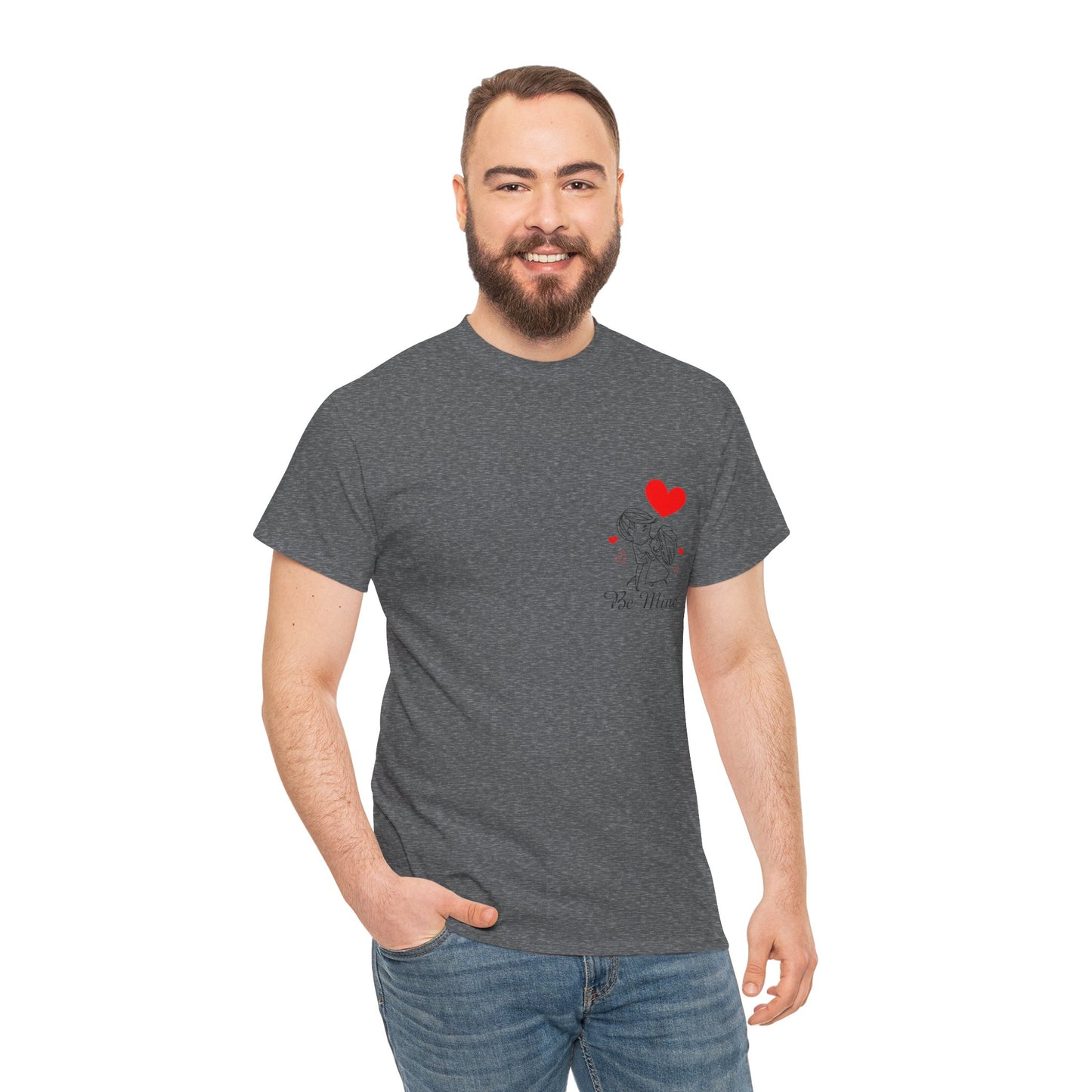 Dog Mom Tee – Cute Puppy Heart Graphic T-Shirt
