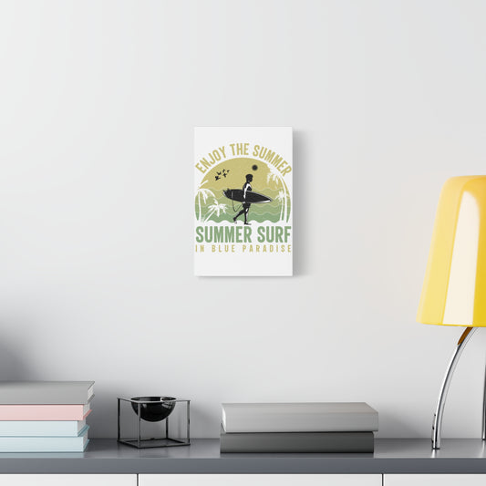 Summer Surf Canvas Print