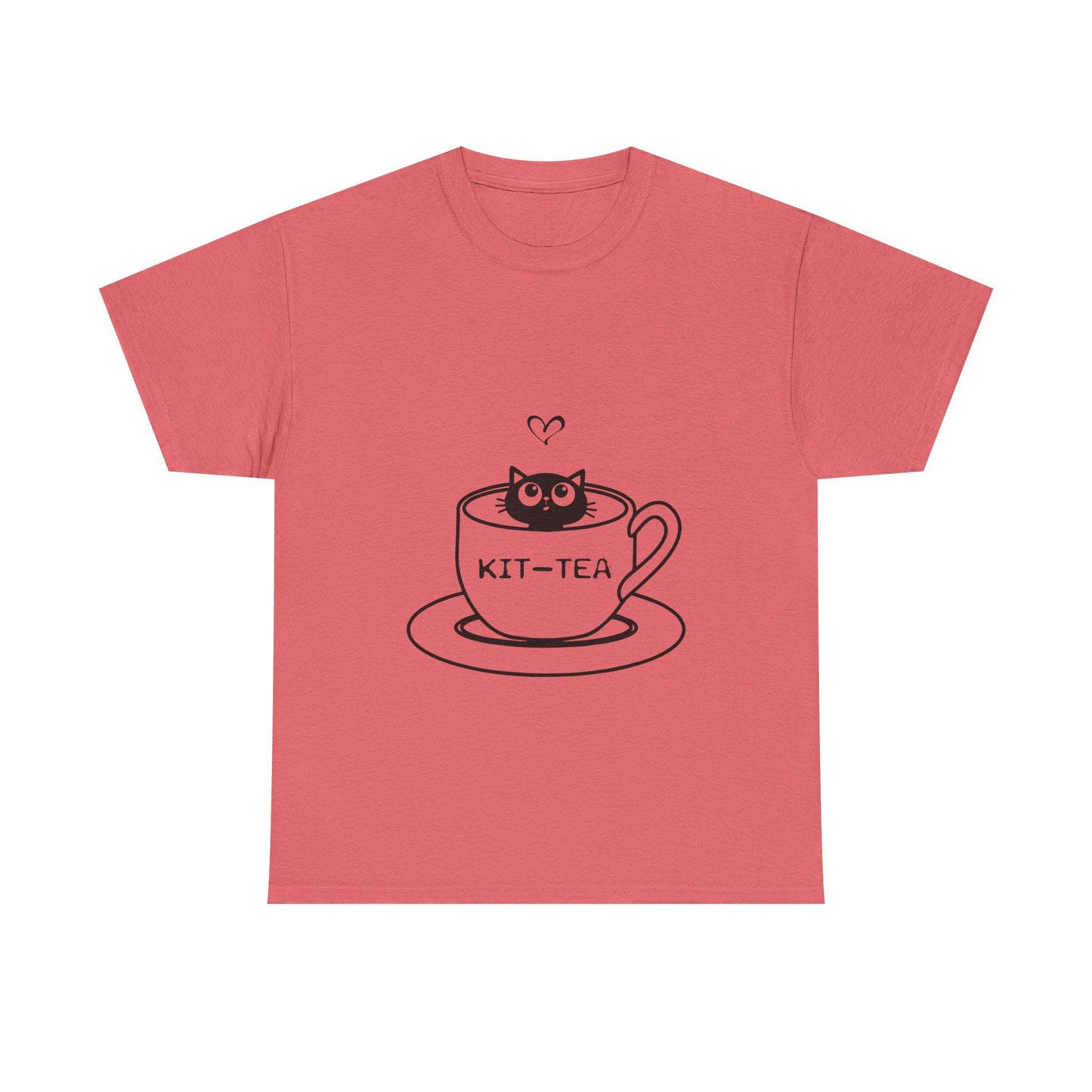 Kit-Tea Cat Tee — Cute Cat in a Teacup Graphic T-Shirt