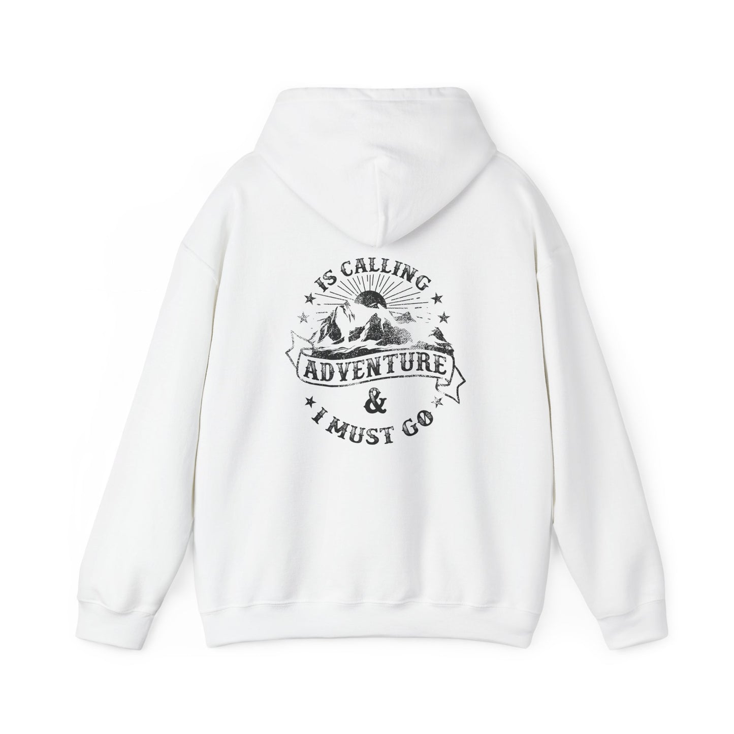 Adventure Awaits Unisex Hooded Sweatshirt for Outdoor Lovers