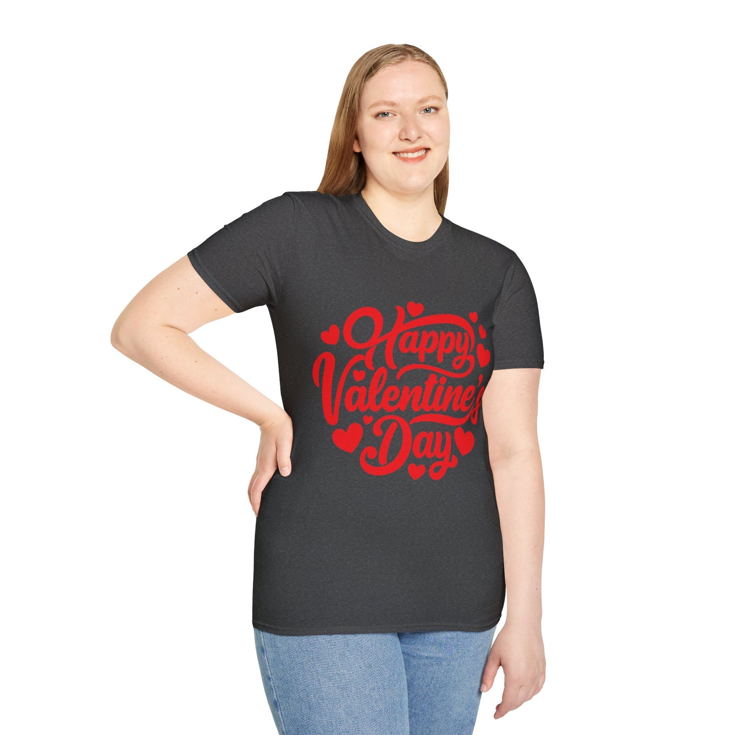 Unisex Softstyle T-Shirt - Happy Valentine's Day