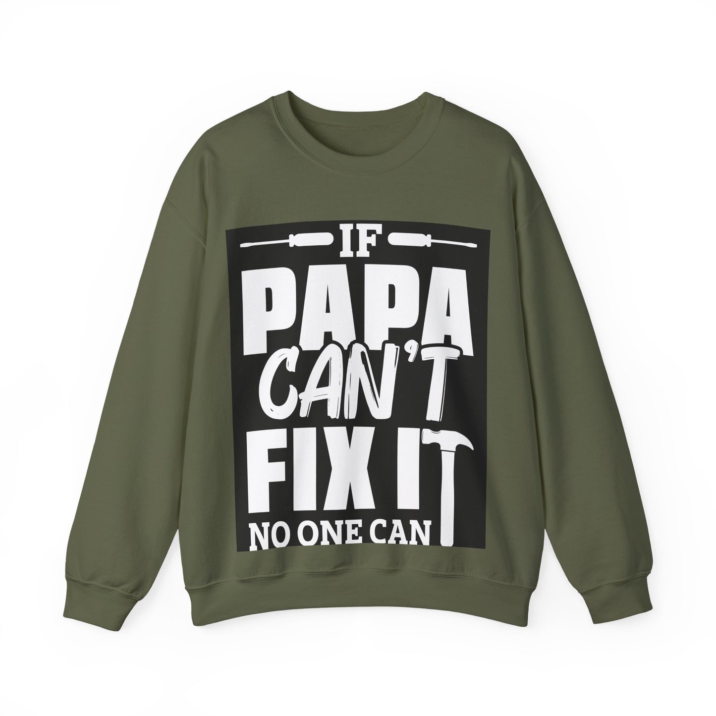 Funny Papa Crewneck Sweatshirt