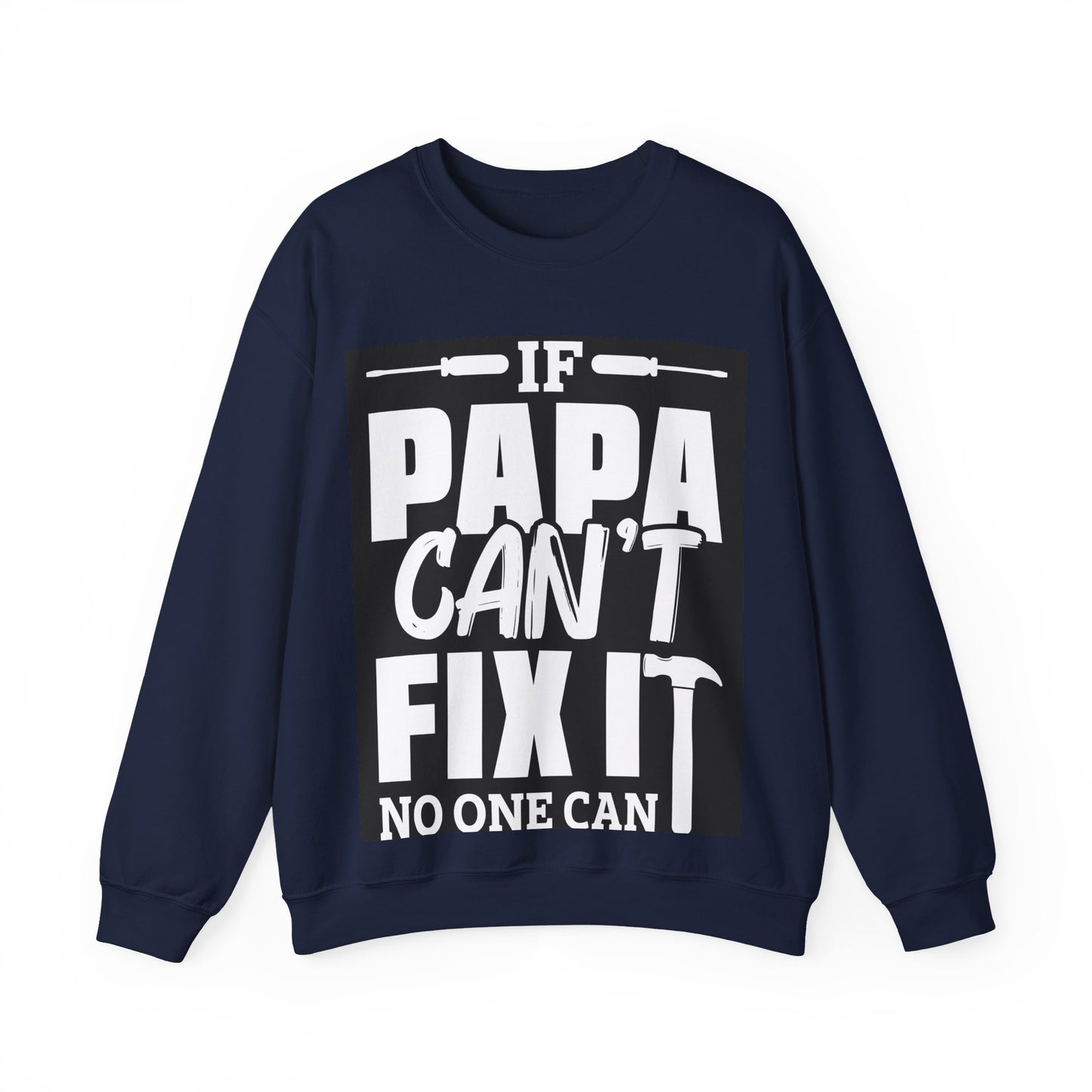 Funny Papa Crewneck Sweatshirt