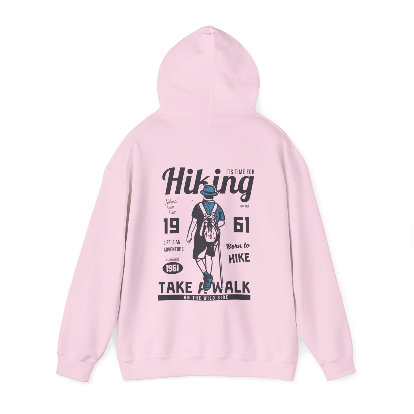 Vintage Hiking Sweatshirt | Unisex Heavy Blend Hoodie for Adventurers