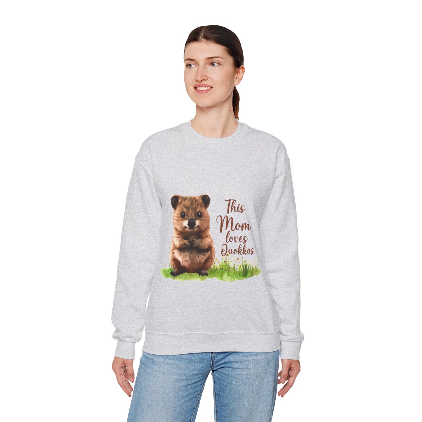 Cute Quokka Unisex Crewneck Sweatshirt