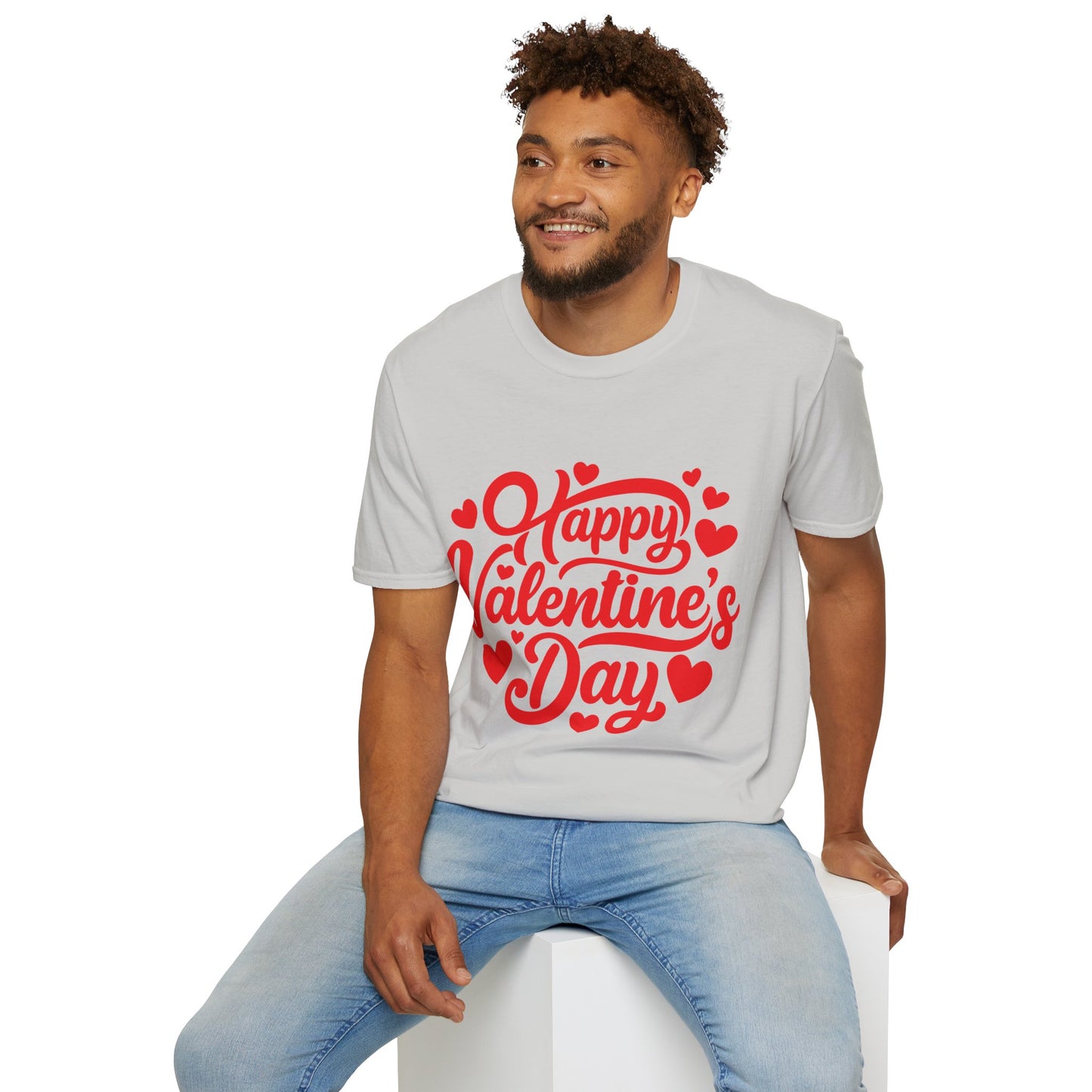 Unisex Softstyle T-Shirt - Happy Valentine's Day