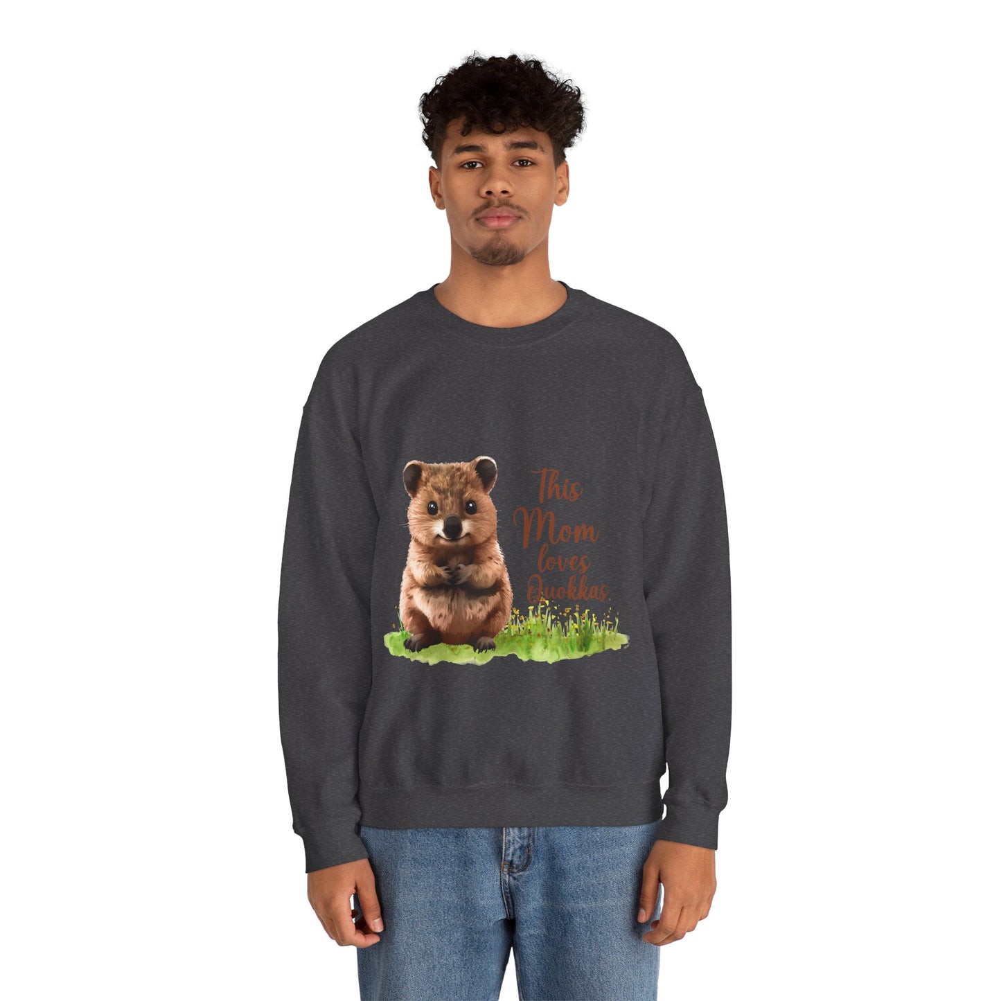Cute Quokka Unisex Crewneck Sweatshirt