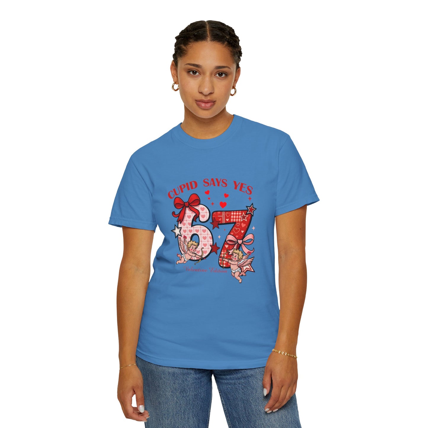 Valentine’s Cupid Says Yes 67 T-Shirt