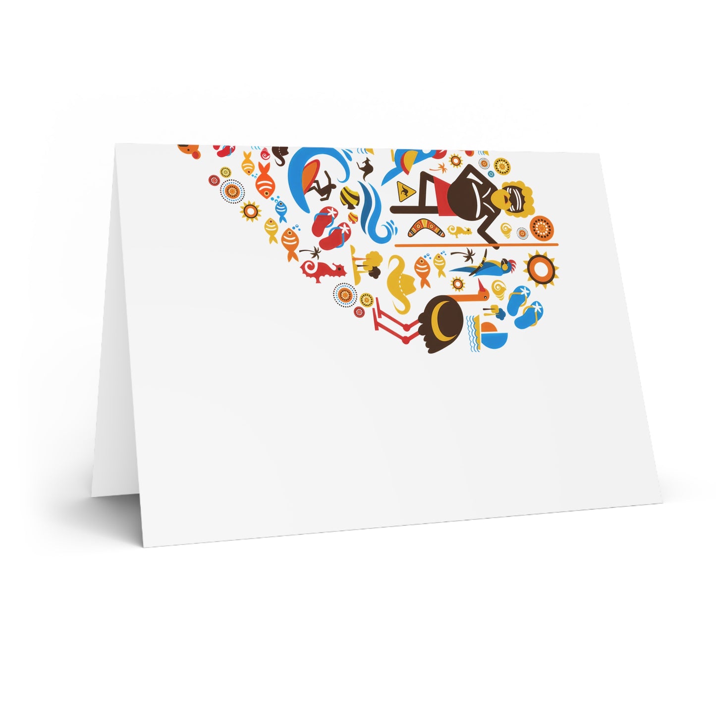 Colorful Australian-Themed Greeting Cards