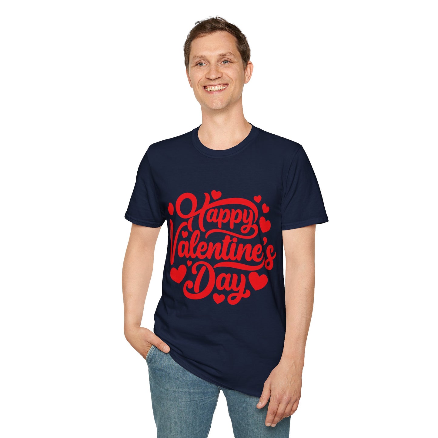 Unisex Softstyle T-Shirt - Happy Valentine's Day