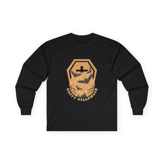 Halloween Long Sleeve Tee - Unisex Cotton Shirt