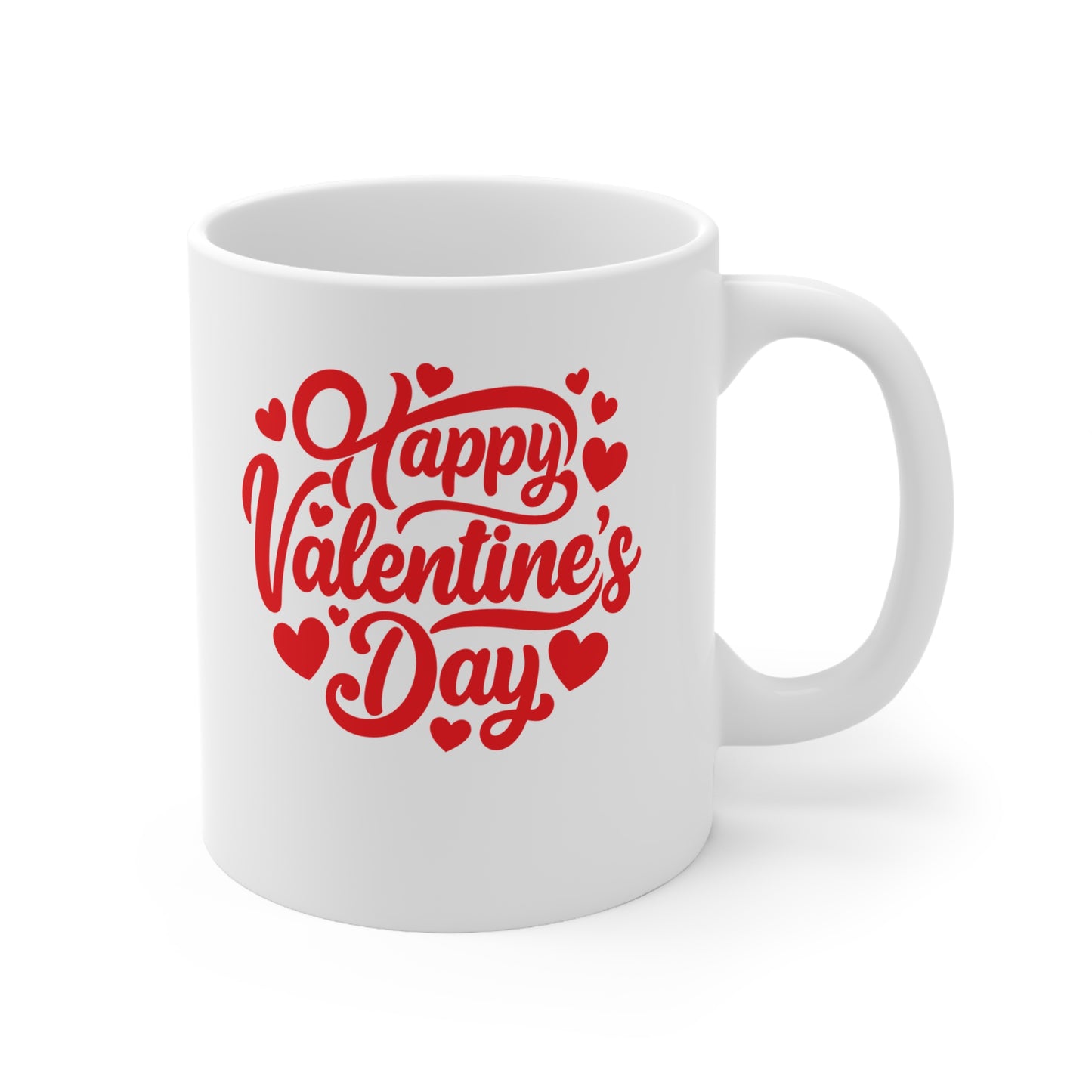 Lovely Valentine Mug — Cute Kitten Couples Ceramic Coffee Cup (11oz & 15oz)