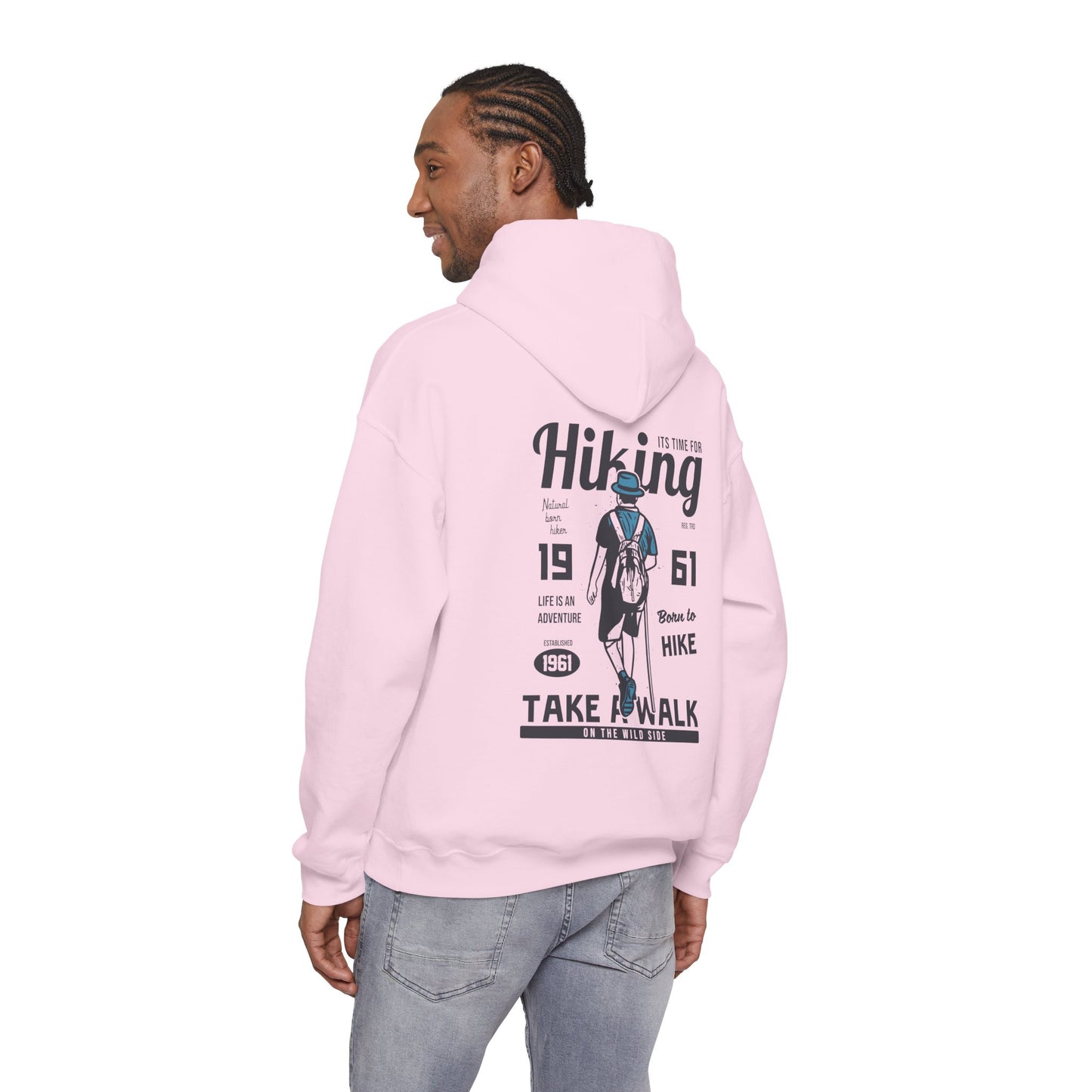 Vintage Hiking Sweatshirt | Unisex Heavy Blend Hoodie for Adventurers