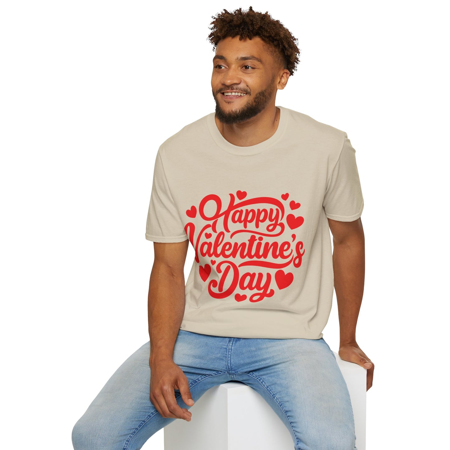 Unisex Softstyle T-Shirt - Happy Valentine's Day
