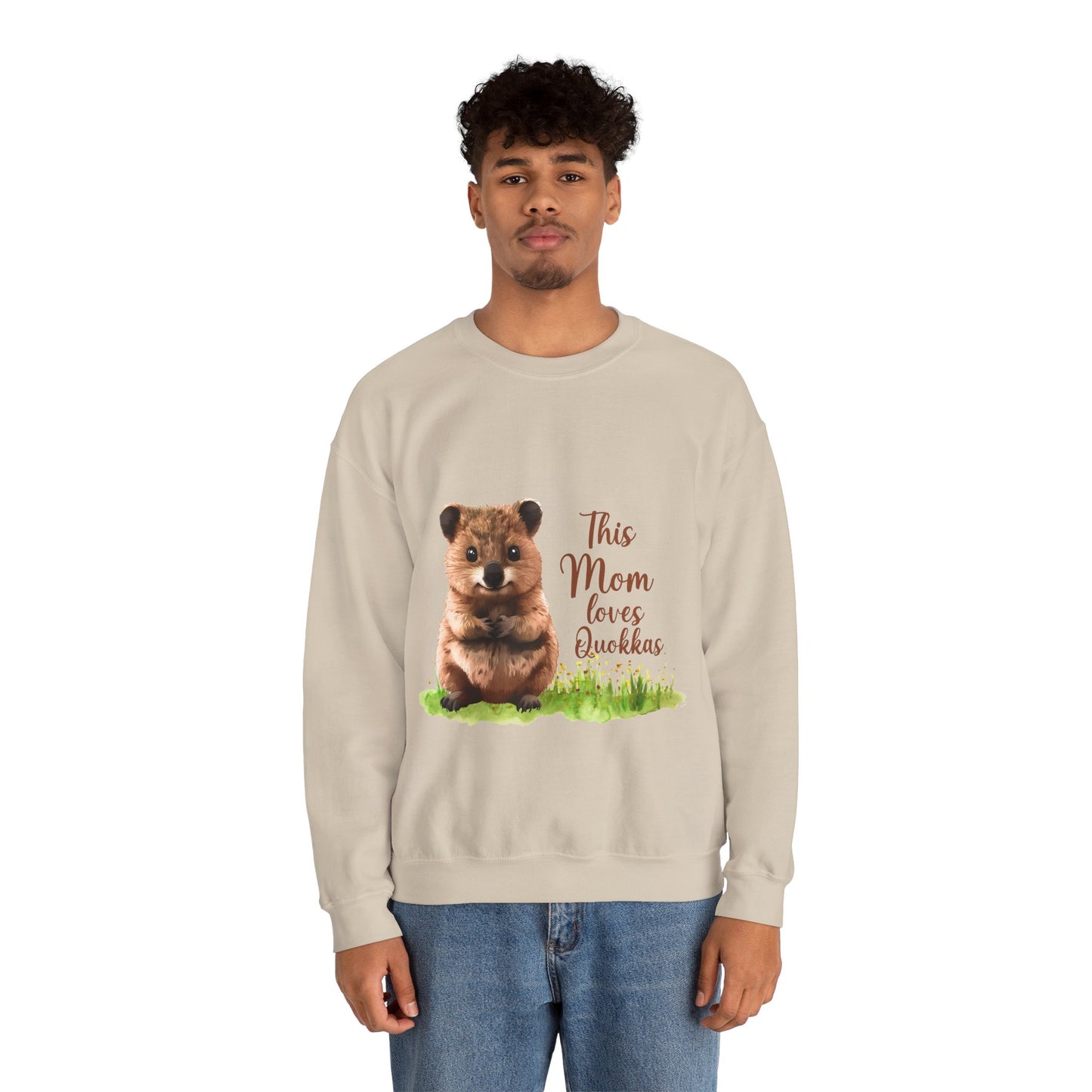Cute Quokka Unisex Crewneck Sweatshirt