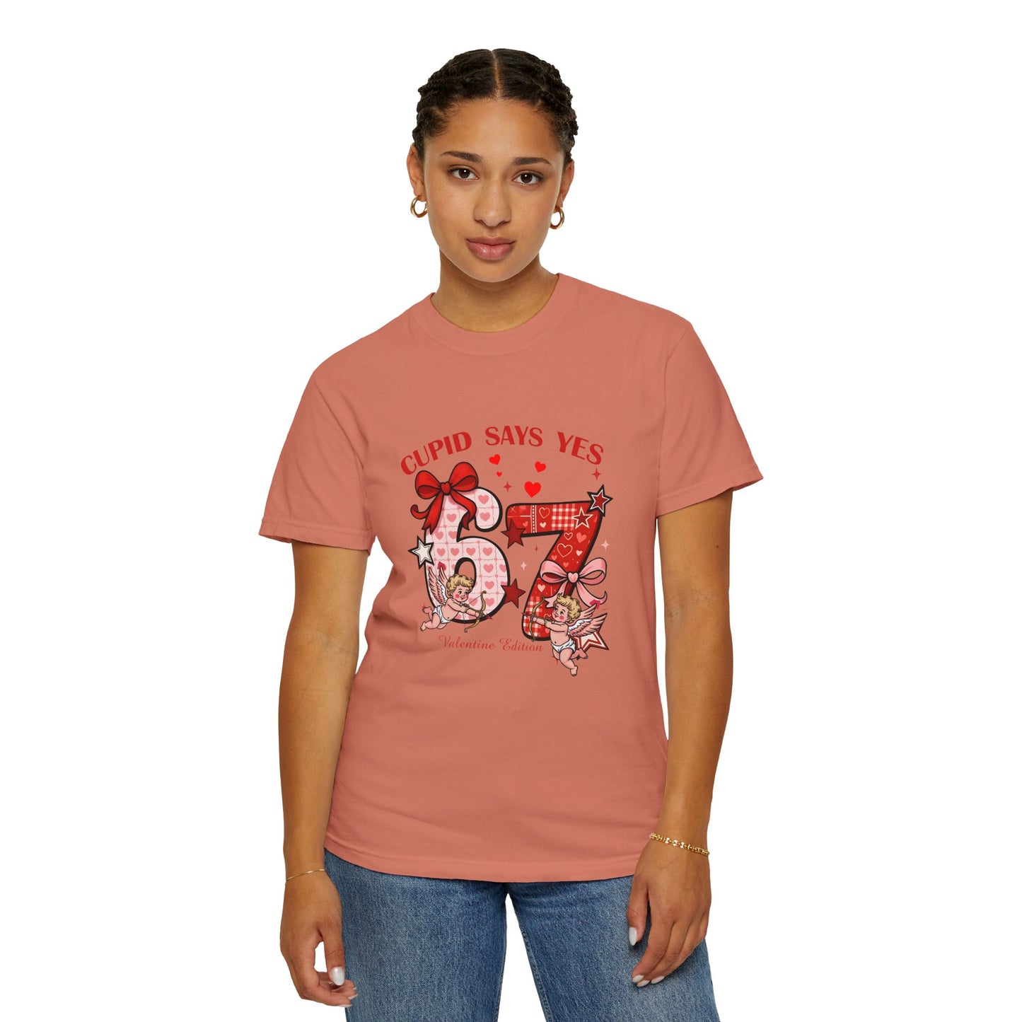 Valentine’s Cupid Says Yes 67 T-Shirt