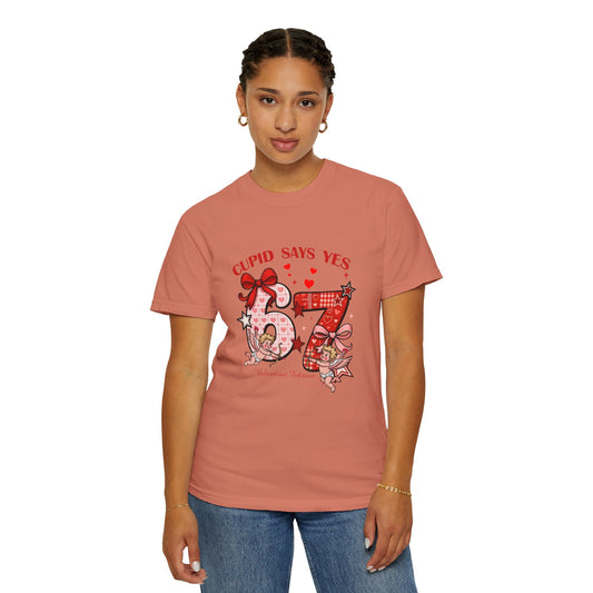 Valentine’s Cupid Says Yes 67 T-Shirt