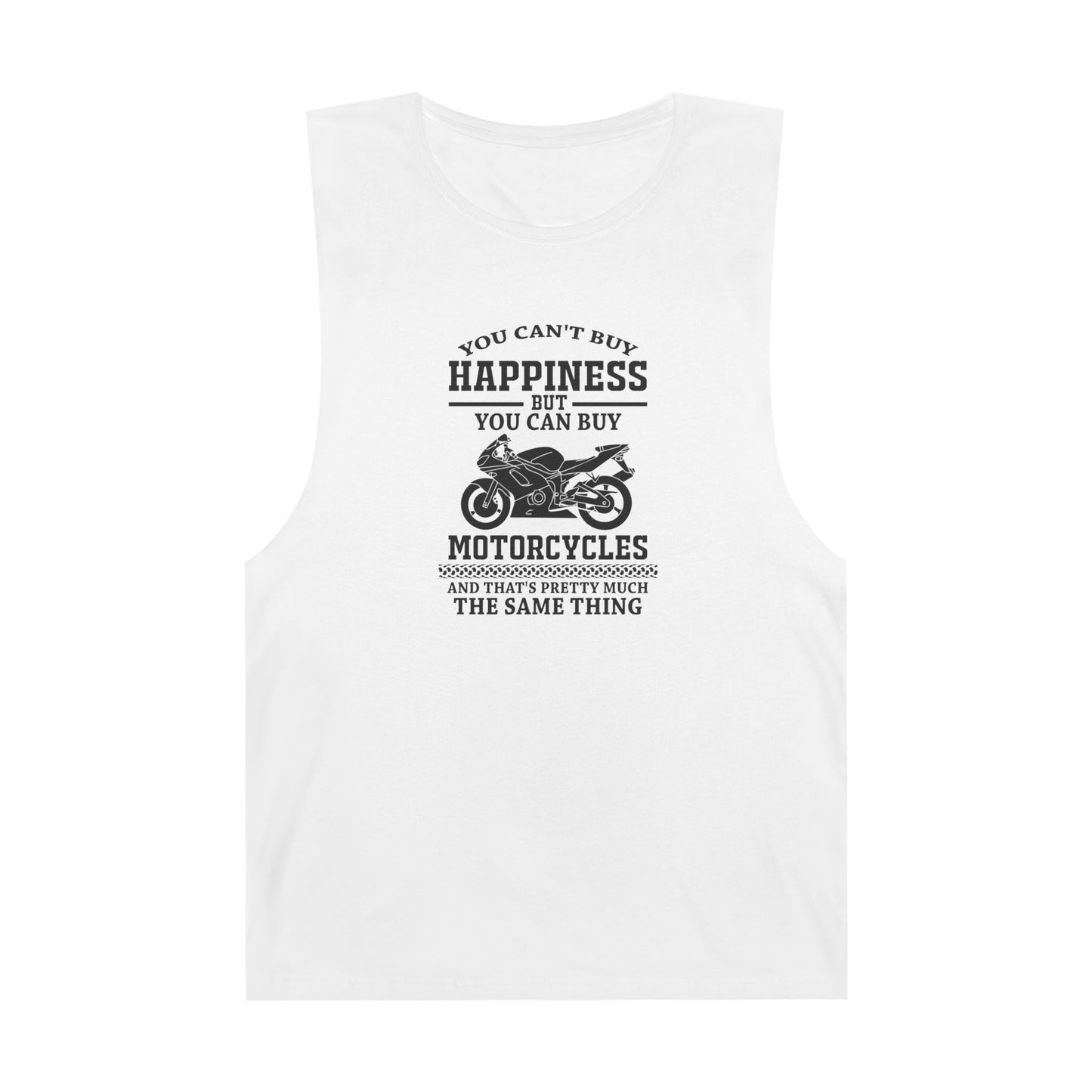 Motorcycle Happiness Tank Top, Motorcycle Lover Apparel