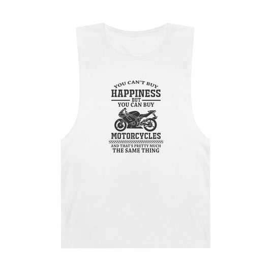 Motorcycle Happiness Tank Top, Motorcycle Lover Apparel