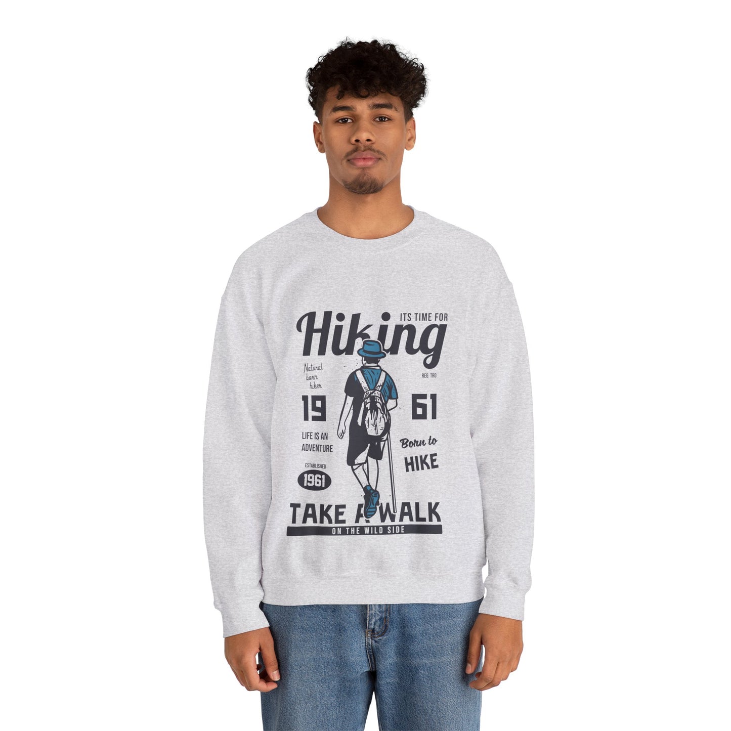 Vintage Hiking Adventure Sweatshirt