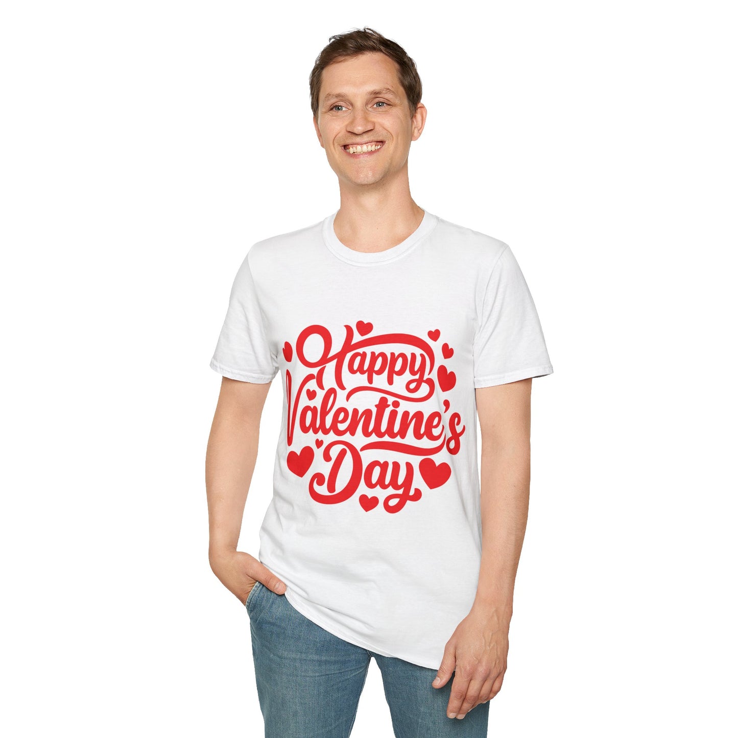Unisex Softstyle T-Shirt - Happy Valentine's Day
