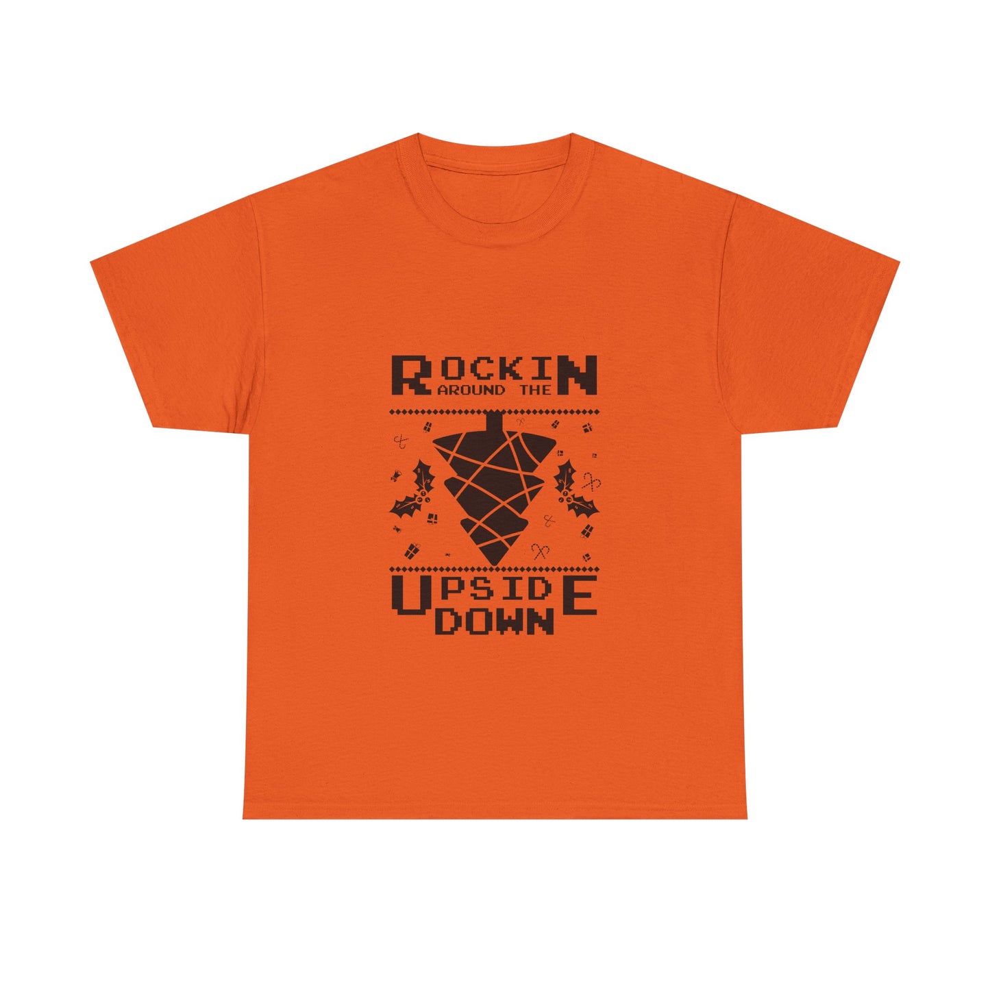 T-Shirt — "Rockin’ Around the Upside Down" Stranger Things Inspired Graphic Tee