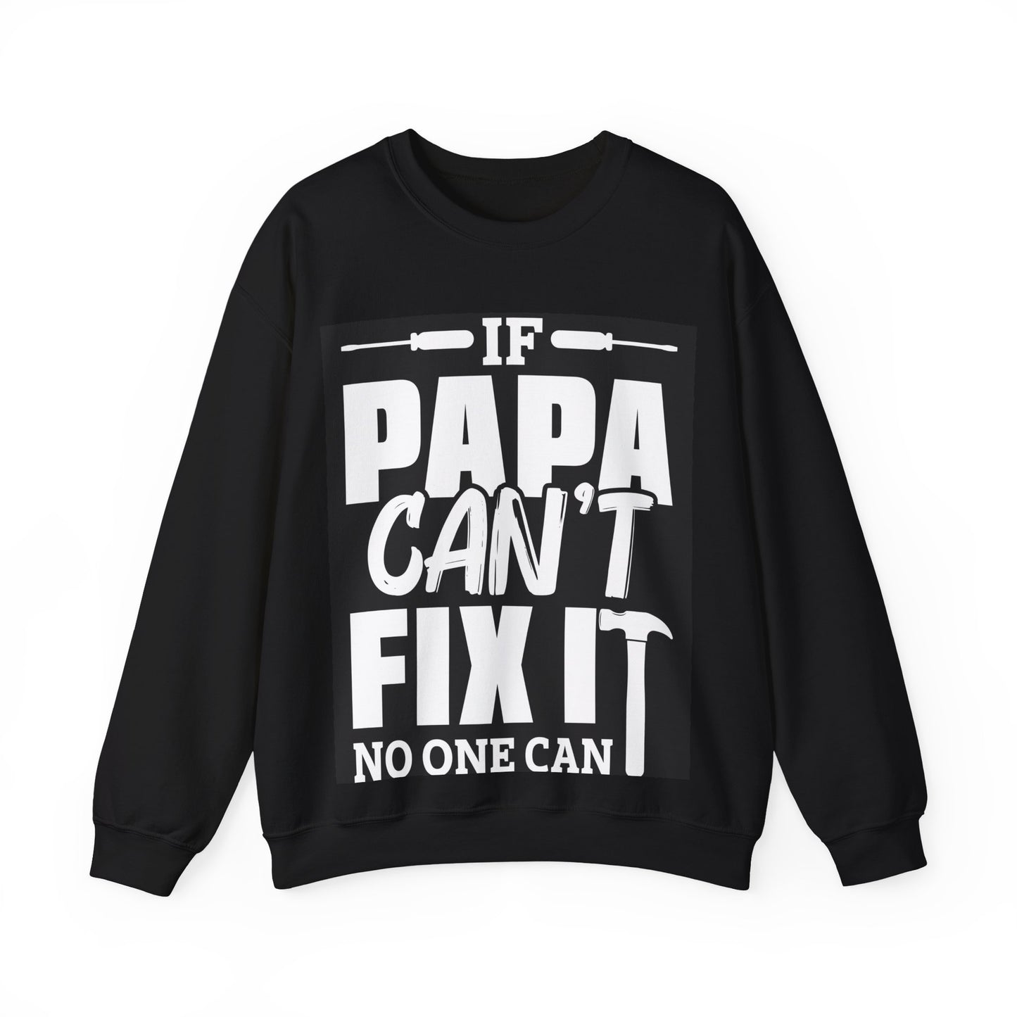 Funny Papa Crewneck Sweatshirt