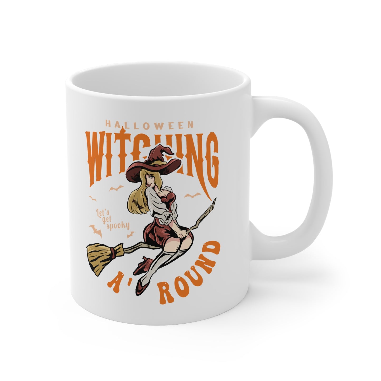 Halloween Zombie Night Ceramic Mug — 'Zombie Night' 11oz Coffee Cup