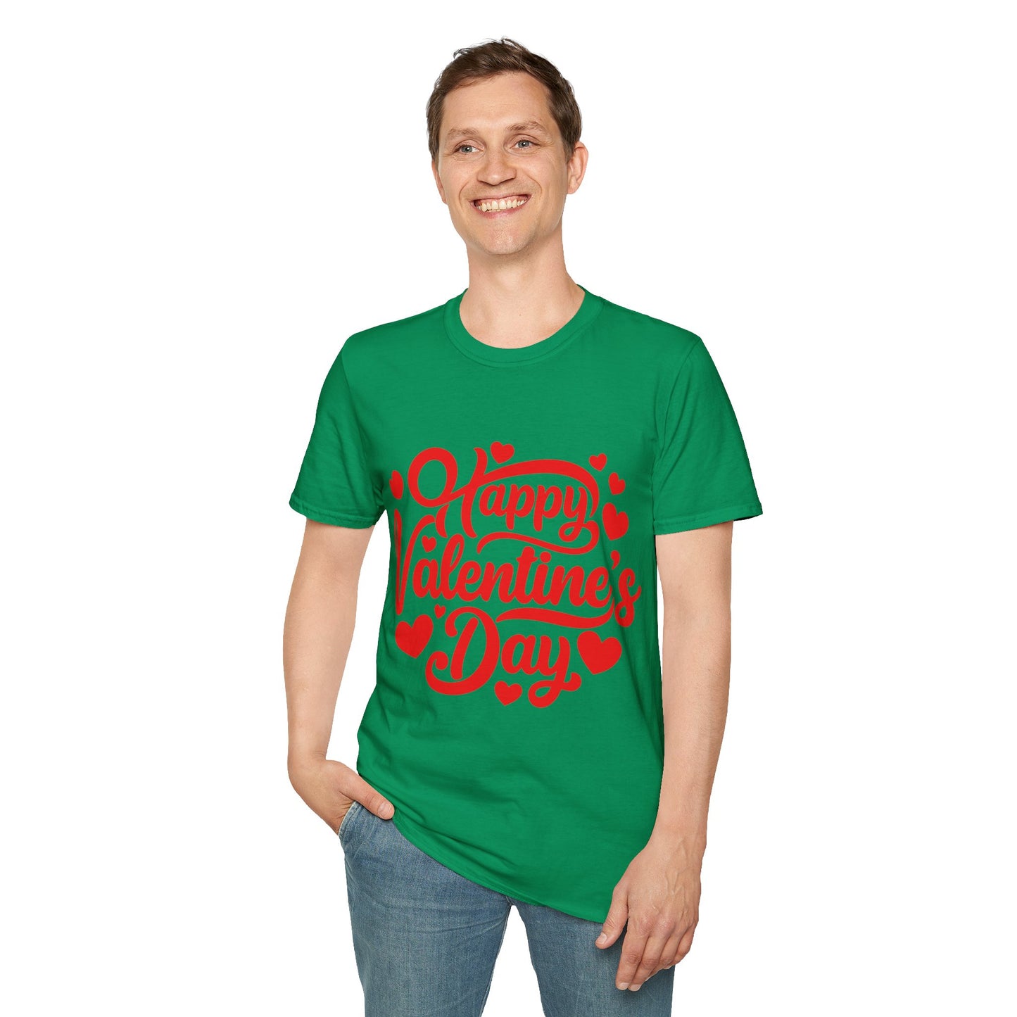 Unisex Softstyle T-Shirt - Happy Valentine's Day