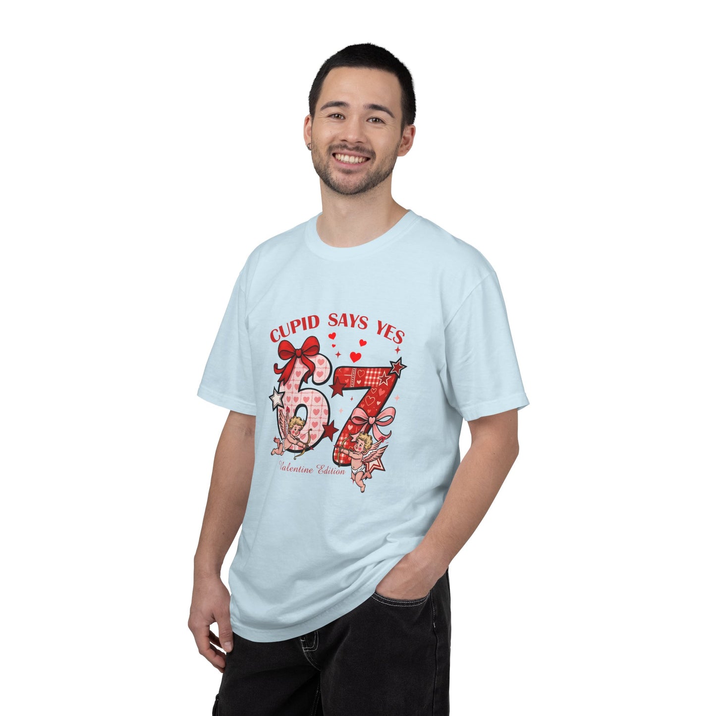 Valentine’s Cupid Says Yes 67 T-Shirt